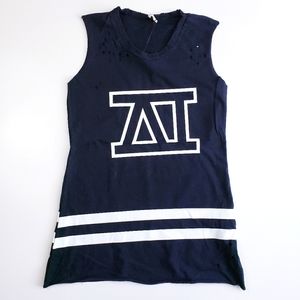 Emma & Sam Distressed Shirt Dress